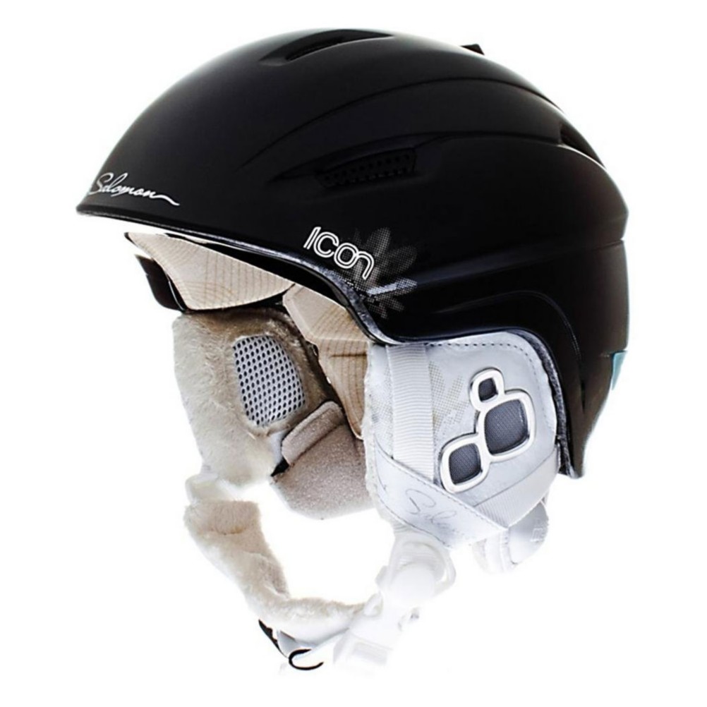 Salomon Icon Womens Helmet 2013, Black Matte, swatch