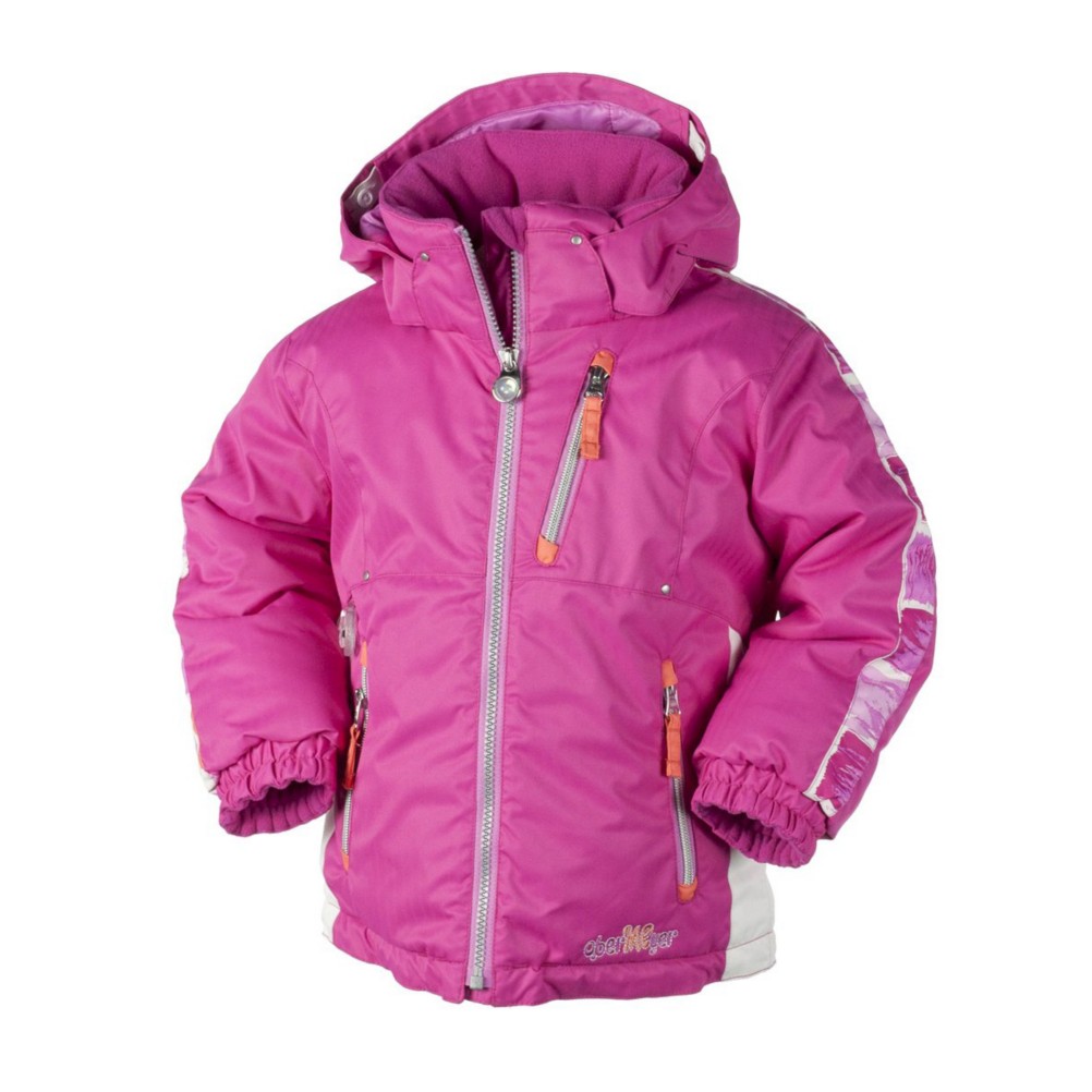 Obermeyer Nirvana Toddler Girls Ski Jacket, Strawberry, swatch