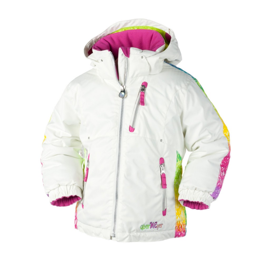 Obermeyer Nirvana Toddler Girls Ski Jacket, Marshmallow, swatch