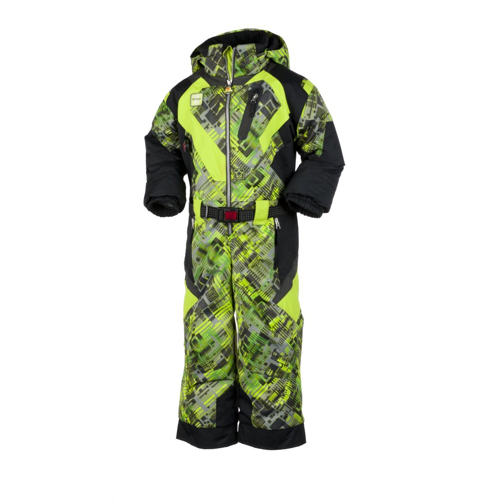 Obermeyer Speed Toddlers One Piece Ski Suit, Gocart Schematic Print, medium