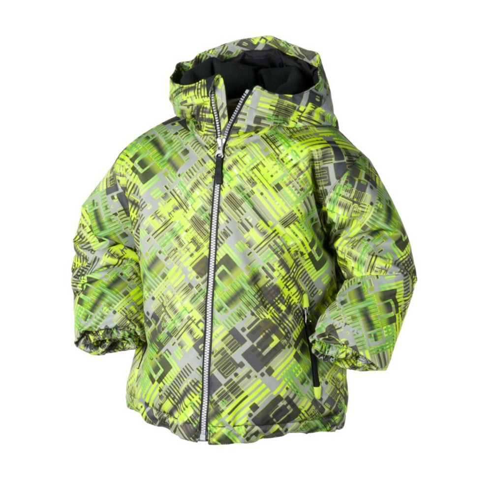 Obermeyer Slalom Toddler Ski Jacket, Go Cart Schematic Print, swatch