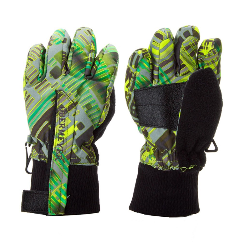 Obermeyer Thumbs Up B Toddlers Gloves, Gocart Schematic Print, swatch