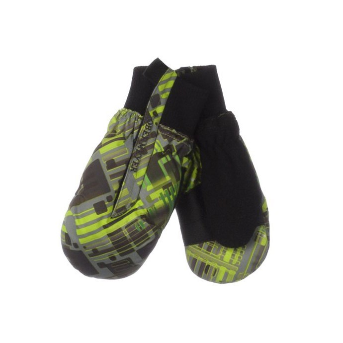 Obermeyer Thumbs Up B Toddlers Mittens, Gocart Schematic Print, swatch