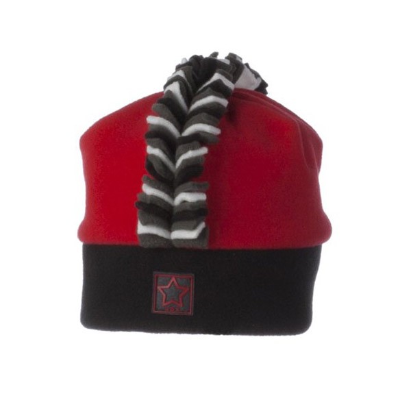 Obermeyer Mulitia Fleece Toddlers Hat, True Red, medium