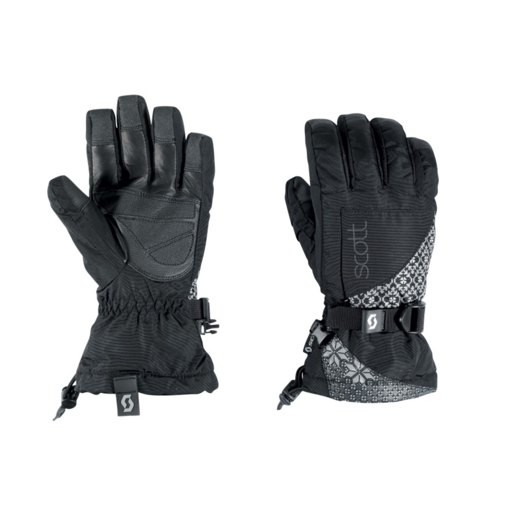 Scott Corbin Womens Gloves, Black, medium