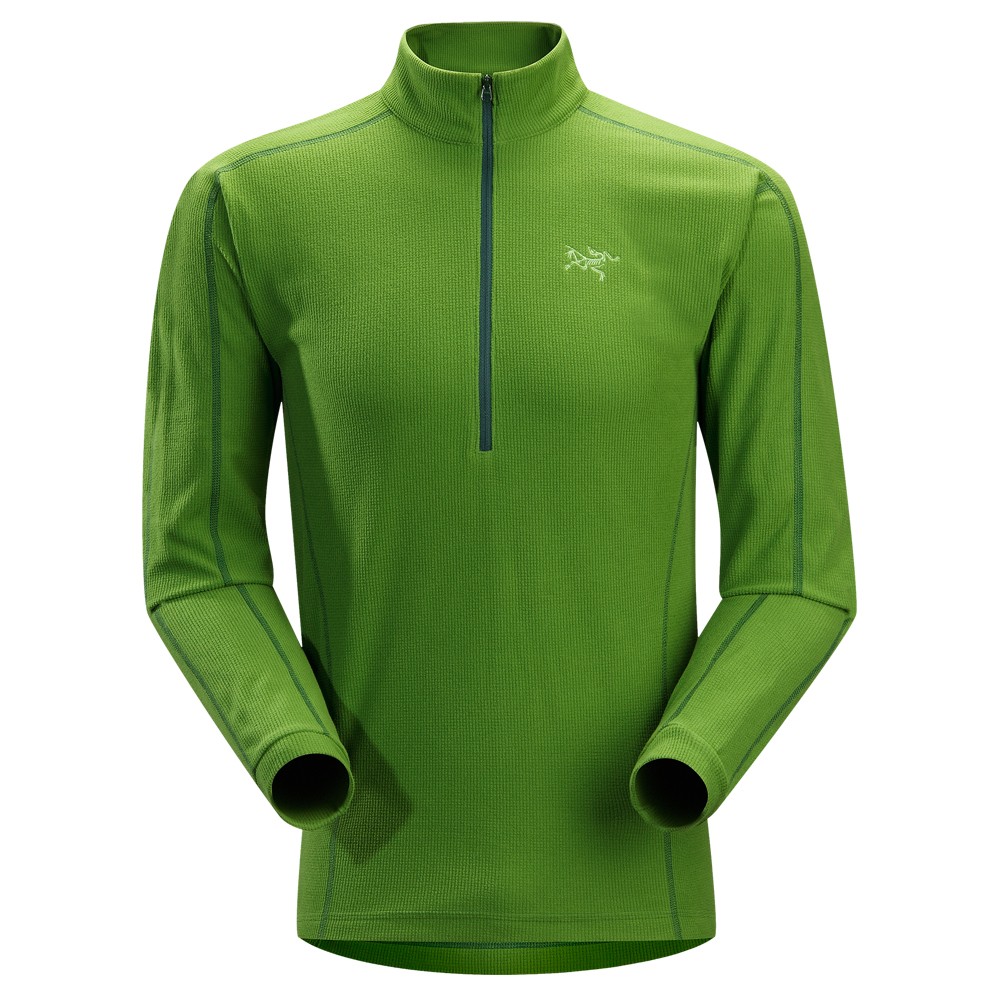Arc'teryx Delta LT Zip Mens Mid Layer, Wheatgrass, medium