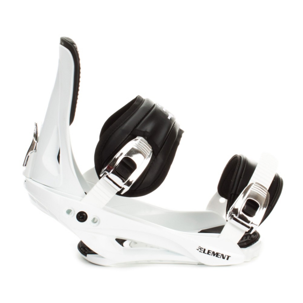 5th Element Stealth Snowboard Bindings 2013, White-Black, swatch