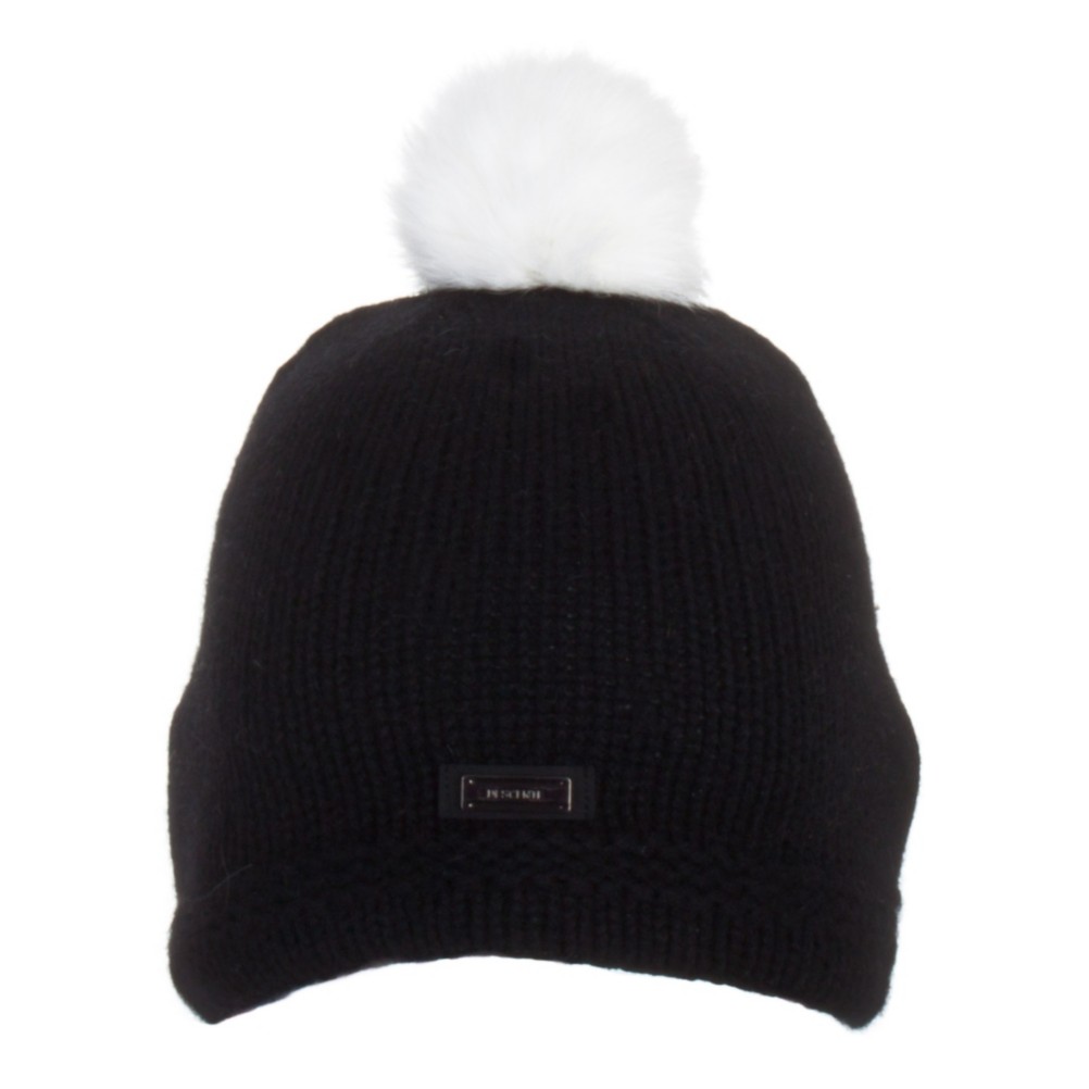 Descente Knit Pom Pom Ski Womens Hat 2012
