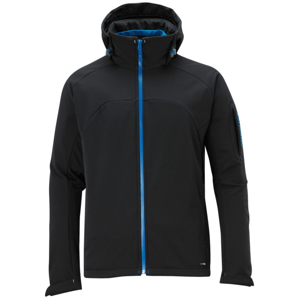 Salomon Snowtrip III 3:1 Mens Insulated Ski Jacket, Black-Vibrant Blue, medium
