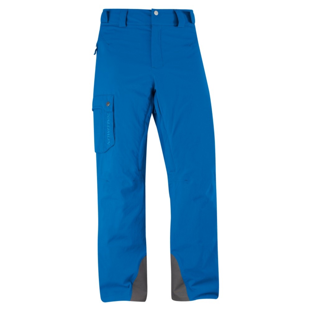 Salomon Response Mens Ski Pants, Vibrant Blue X, swatch