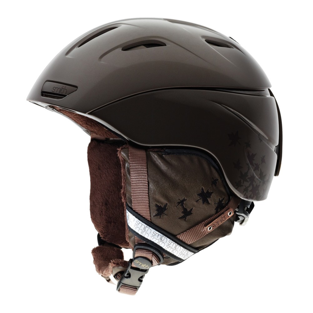 Smith Intrigue Womens Helmet, Bronze Fallen, medium