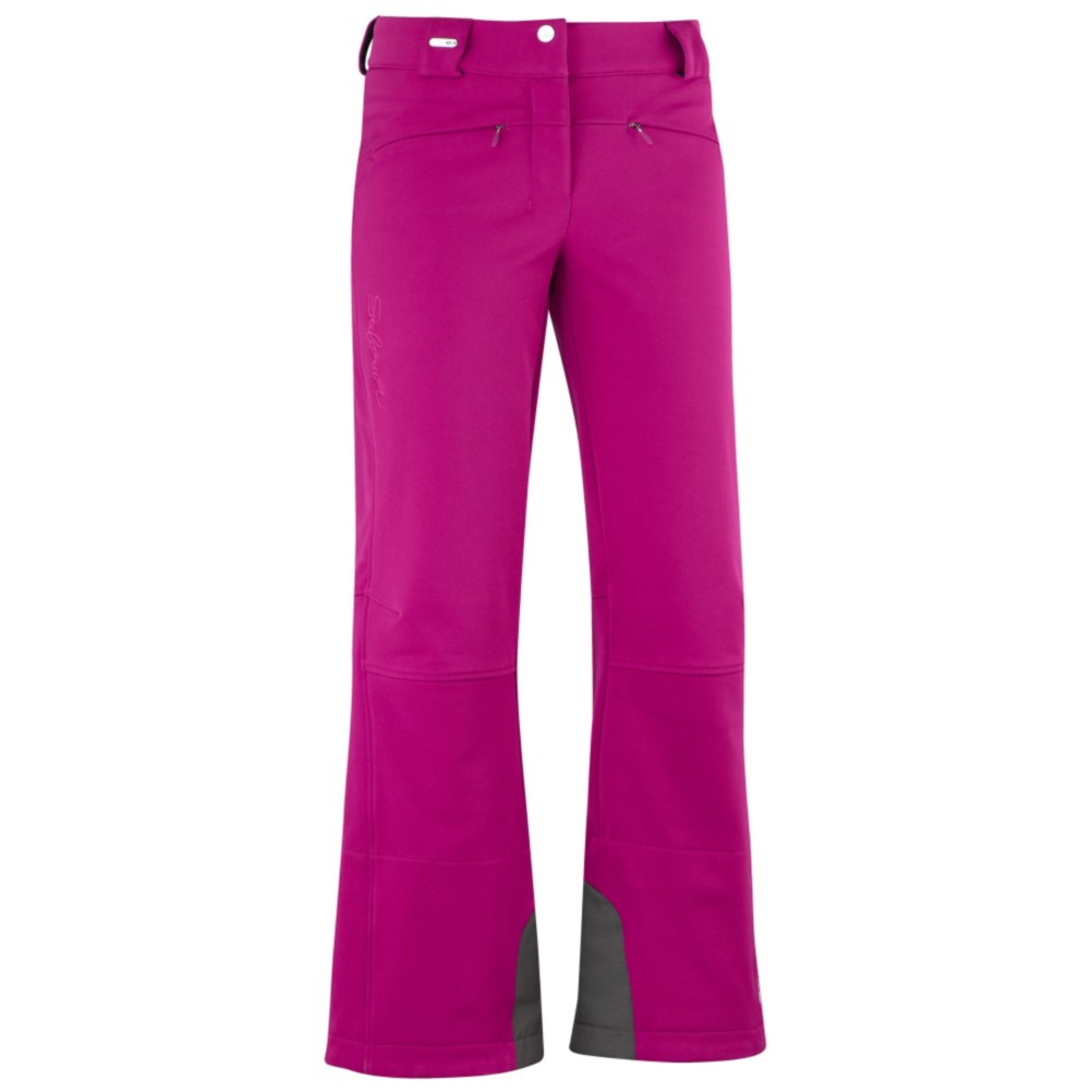 Salomon Snowtrip Womens Ski Pants, Fancy Pink, swatch