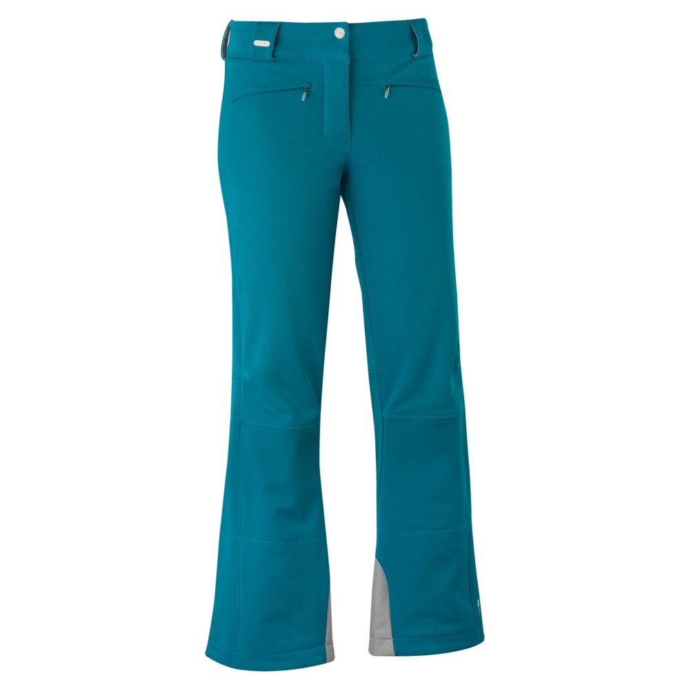 Salomon Snowtrip II Womens Ski Pants, Dark Bay Blue, medium