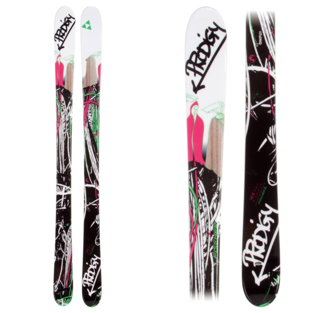 Fischer Boys Twin Tip Skis