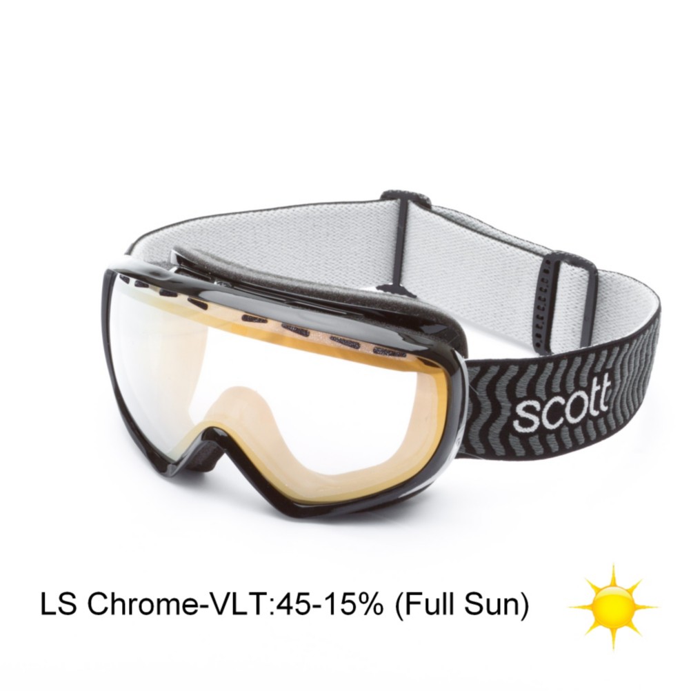 Scott Dana Womens Goggles, Light Sens Chrome-Black, swatch