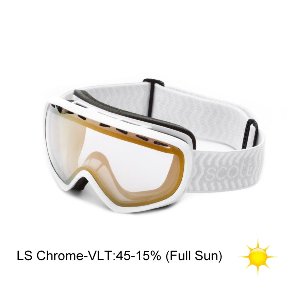 Scott Dana Womens Goggles, Light Sens Chrome-White, swatch