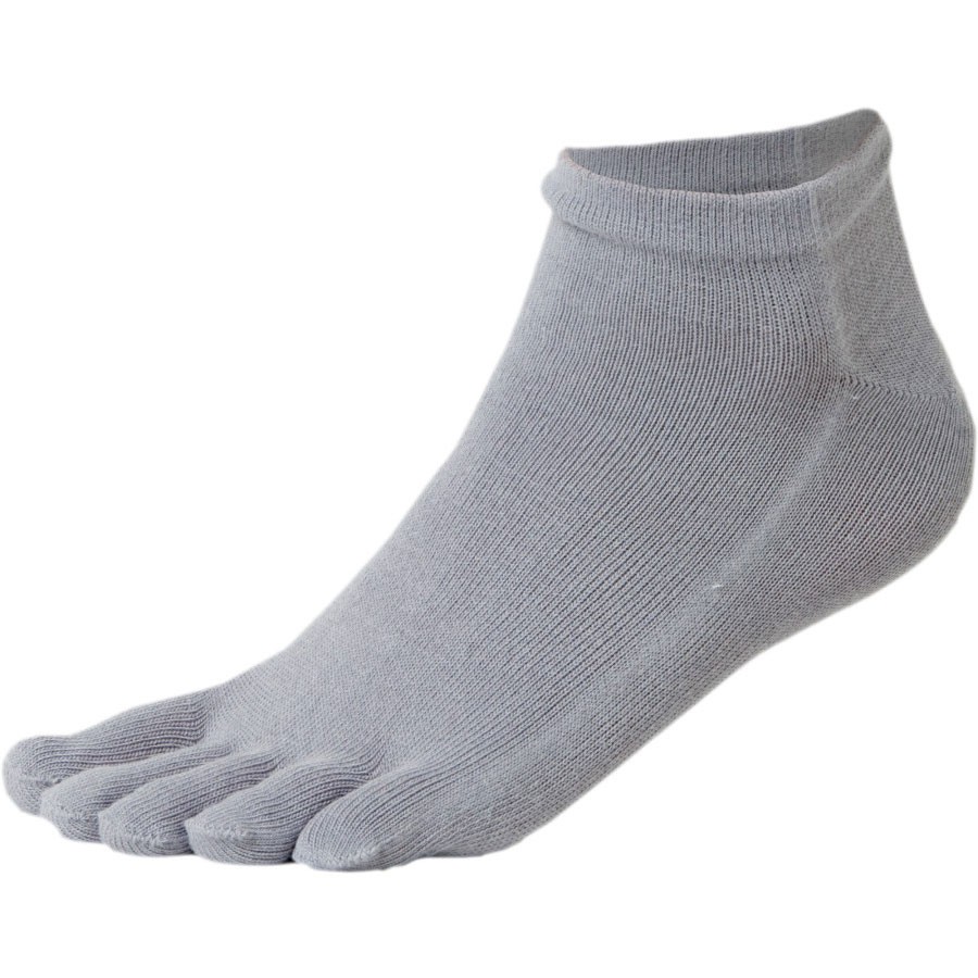 Injinji Performance Series Liner Micro Socks, Grey, swatch