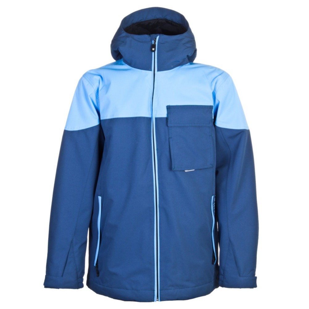 Burton Revolver System Mens Insulated Snowboard Jacket, Team Blue, swatch
