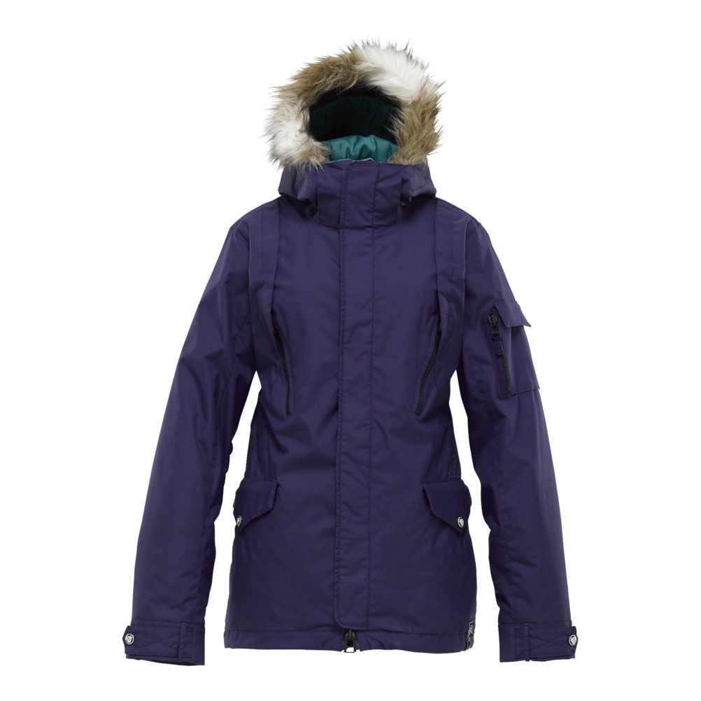 Burton TWC Parka Womens Insulated Snowboard Jacket, Nocturnal, swatch