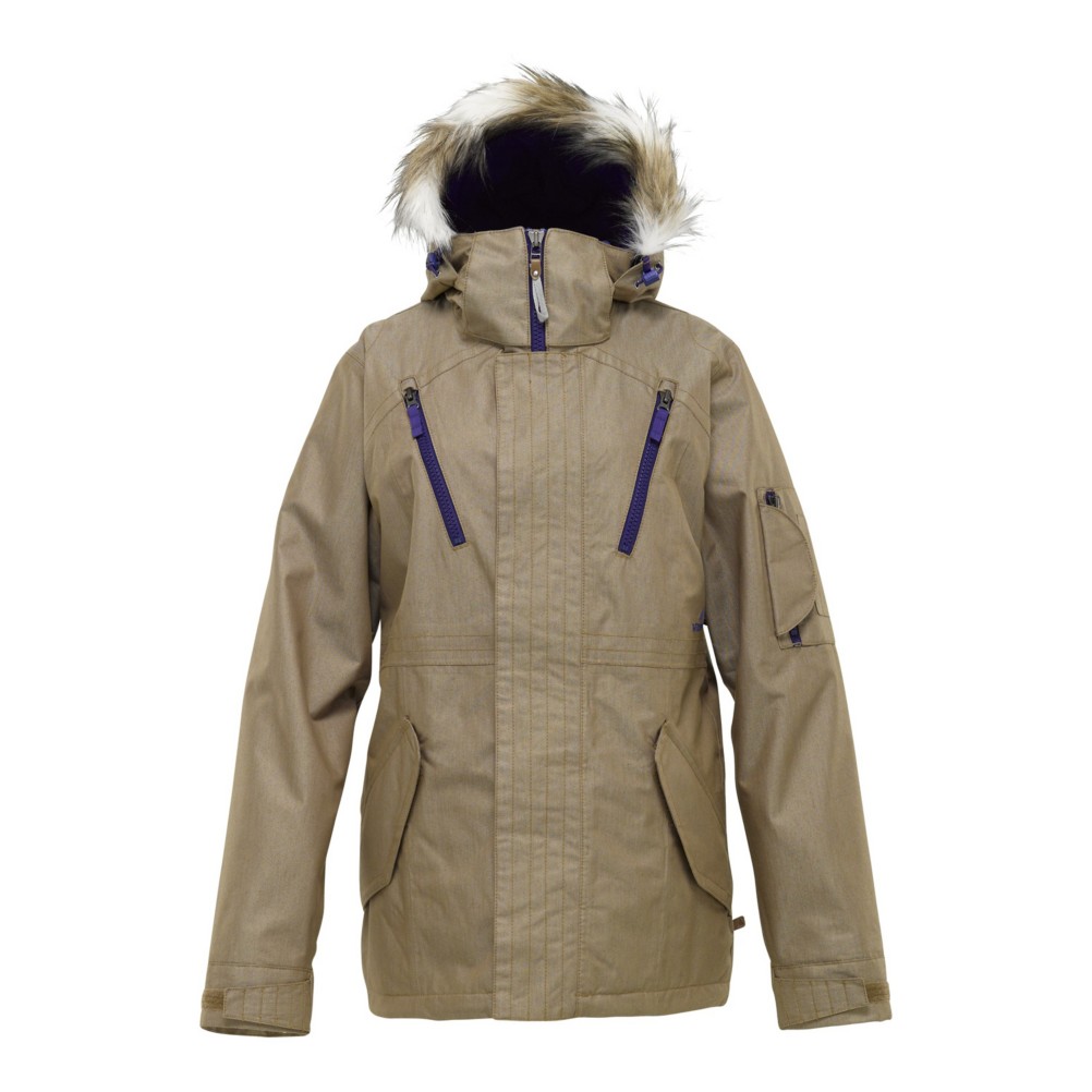 Burton Prowess Womens Insulated Snowboard Jacket, Defender, medium