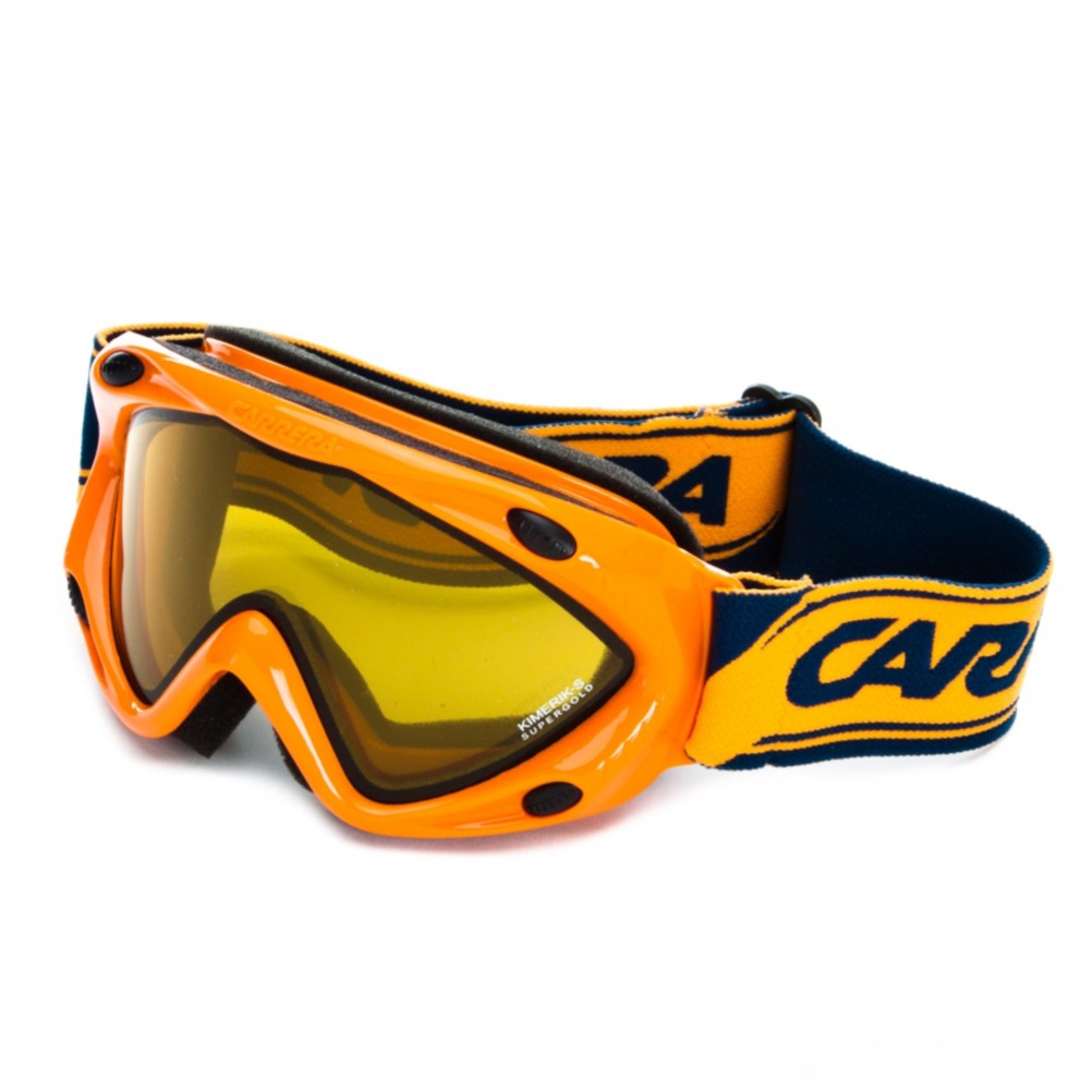 Carrera Kimerik S Kids Goggles, Mandarine-Super Gold, swatch