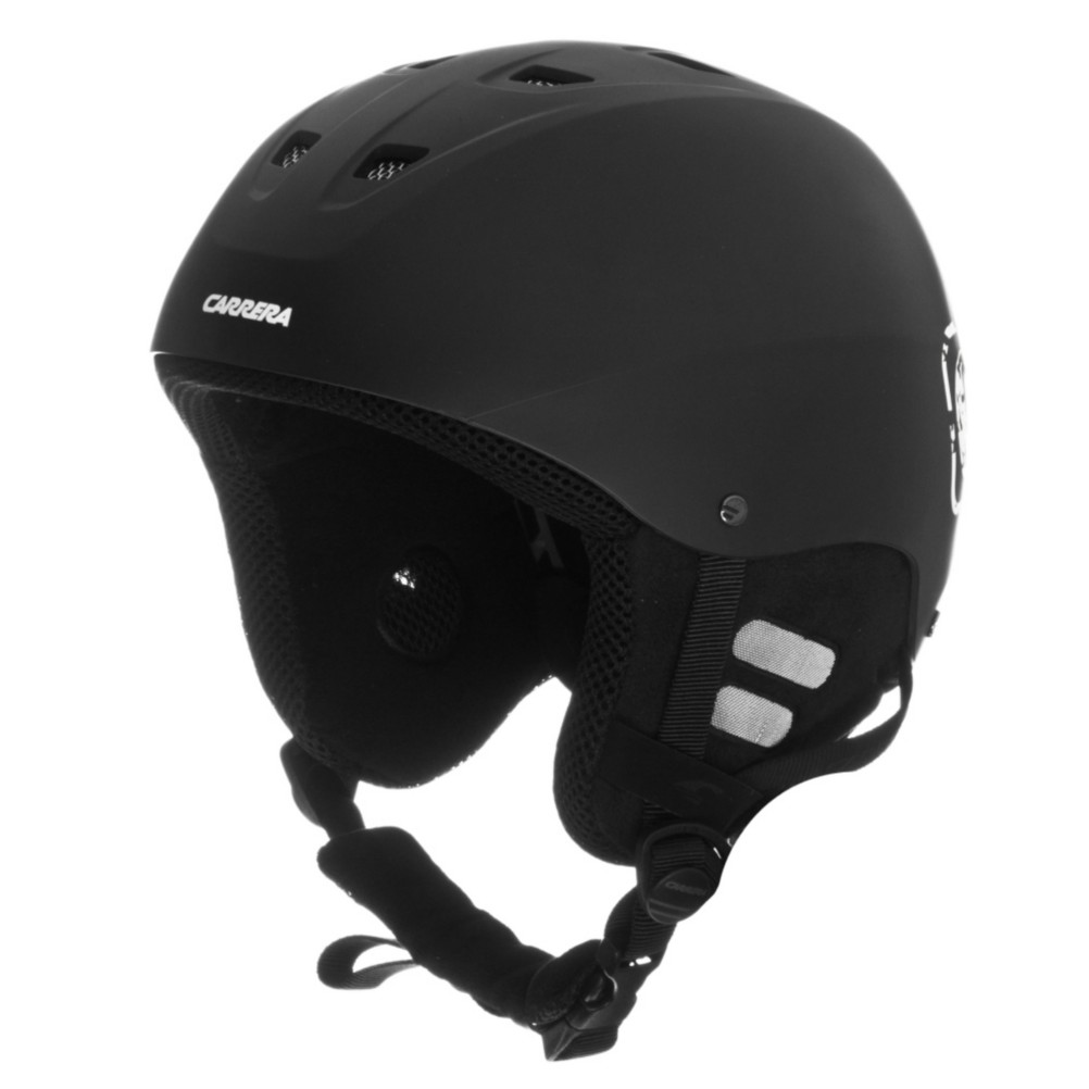 Carrera Rib Ski Helmet, Matte Black Print, medium