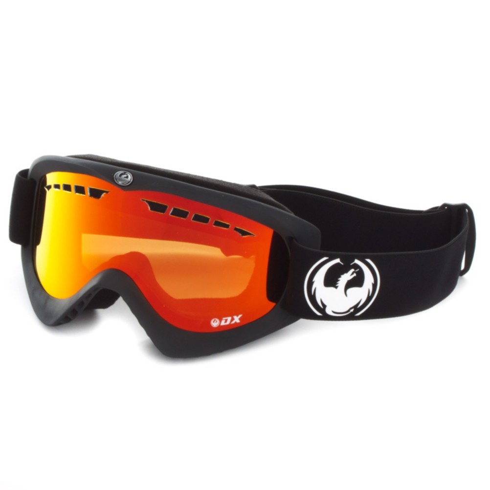 Dragon DX Goggles 2012, Coal-Red Ionized, swatch
