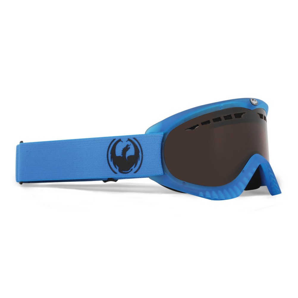 Dragon DX Goggles 2012, Matte Sapphire Blue-Eclipse, swatch