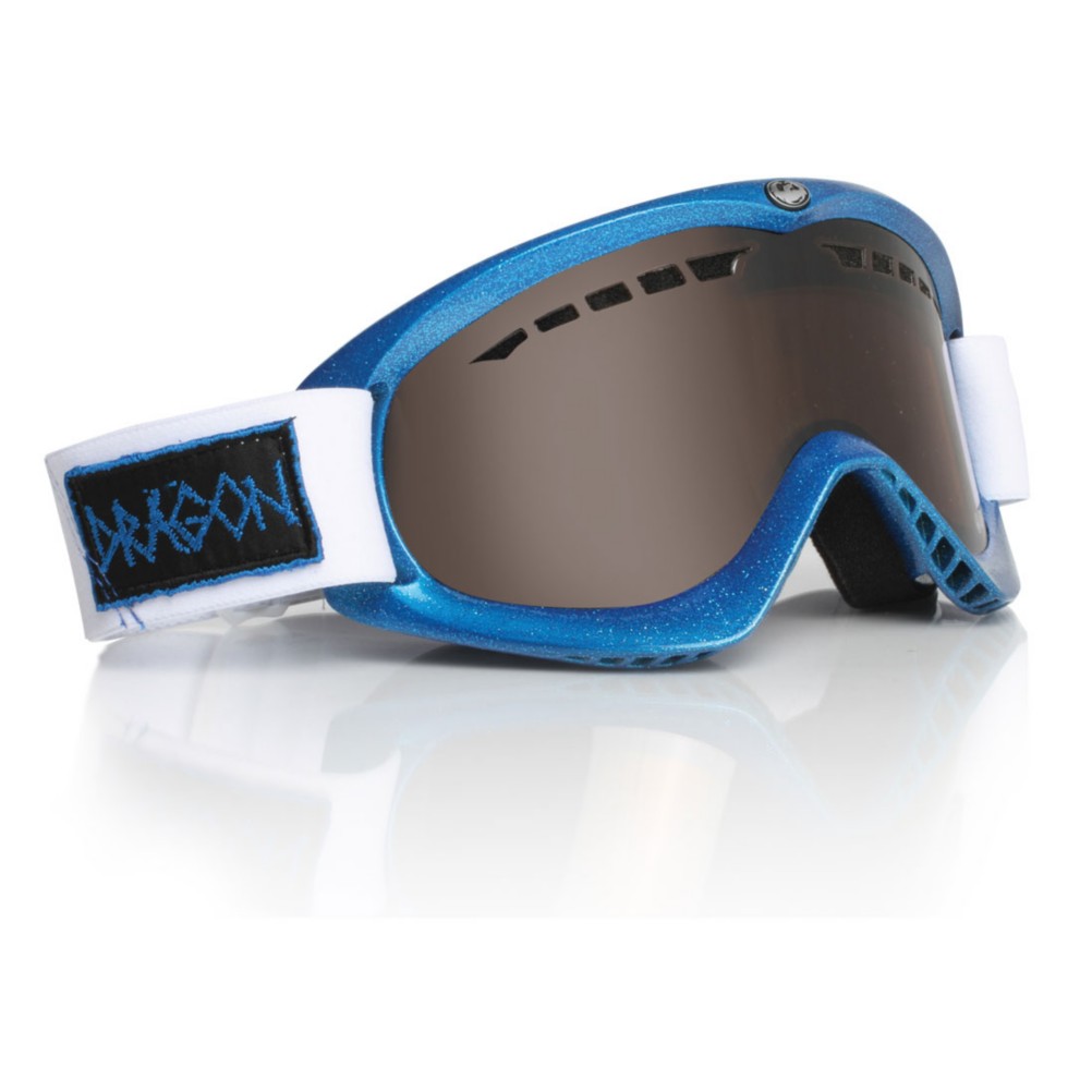 Dragon DX Goggles 2012, Hog Wild Blue-Eclipse, swatch