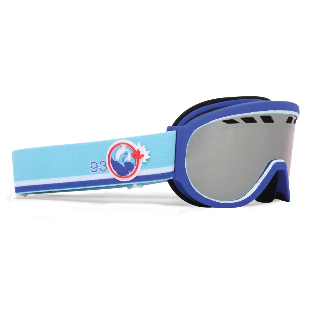 Dragon Simon Chamberlain D1XT Goggles, Simon Chamberlain-Blue Steel, medium