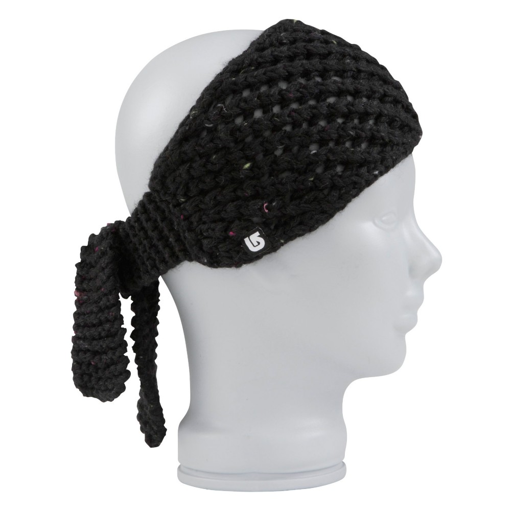 Burton Kickstart Womens Headband, True Black, medium