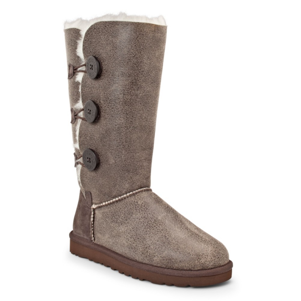 UGG Australia Bailey Button Triplet Bomber Womens Boots
