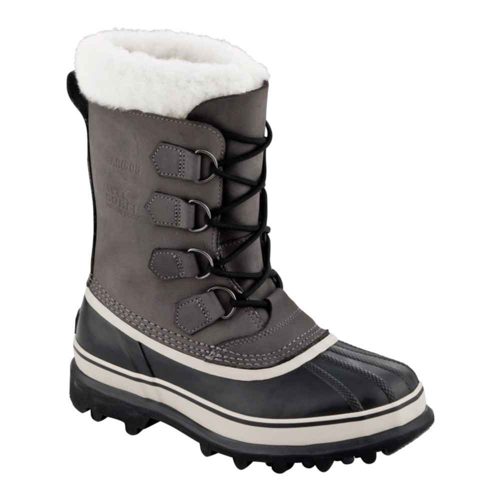 Sorel Caribou Mens Boots, Shale, swatch