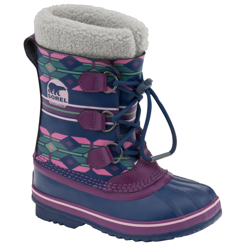 Sorel Yoot Pac TP Girls Boots, Estate Blue-Gloxinia, medium