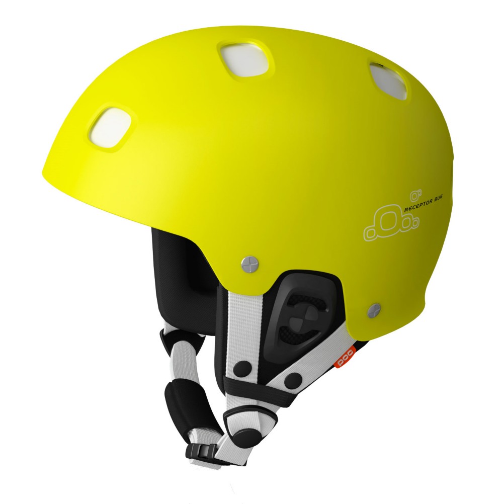 POC Receptor Bug Adjustable Helmet 2012, Yellow-White, swatch