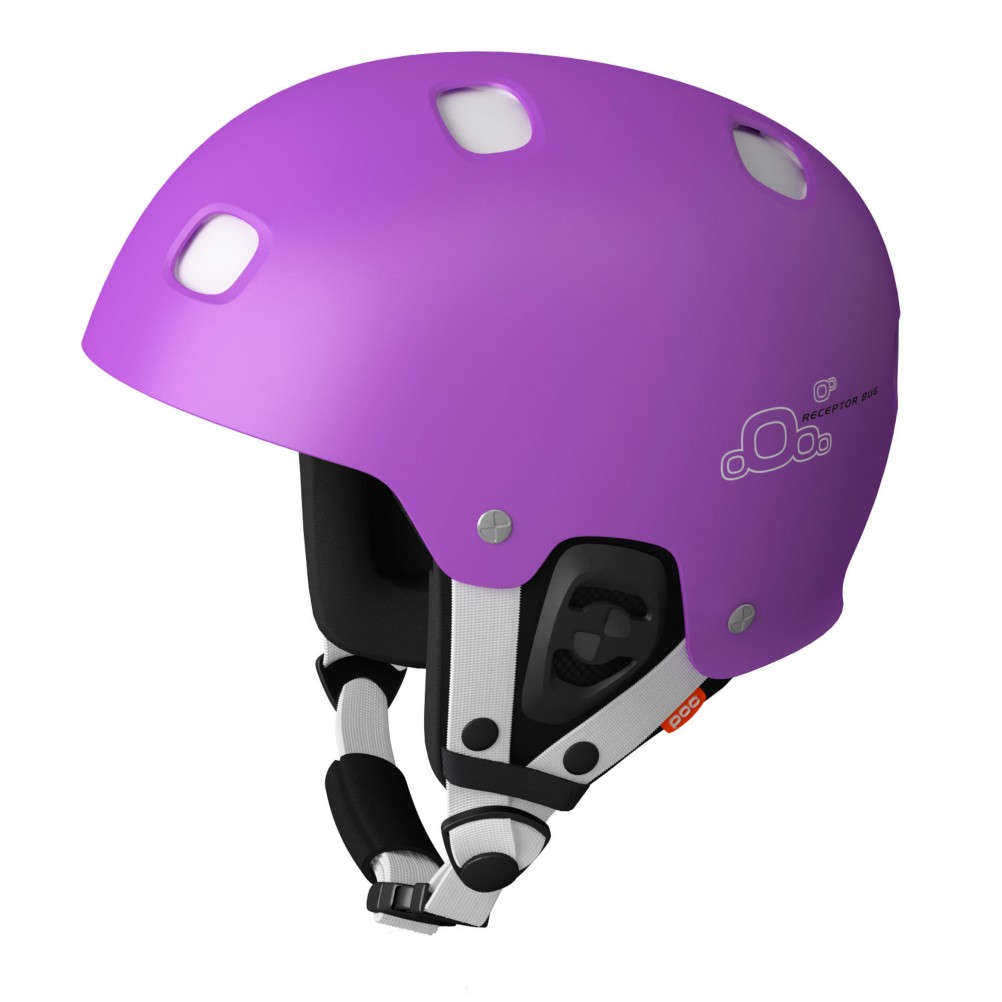 POC Receptor Bug Adjustable Helmet 2012, Purple-White, swatch