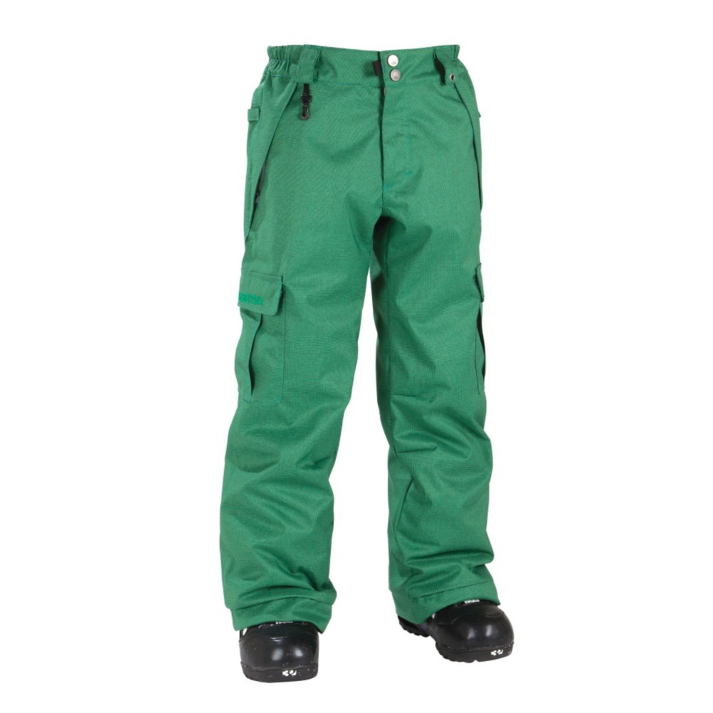 686 Mannual Ridge Check Insulated Kids Snowboard Pants 2012