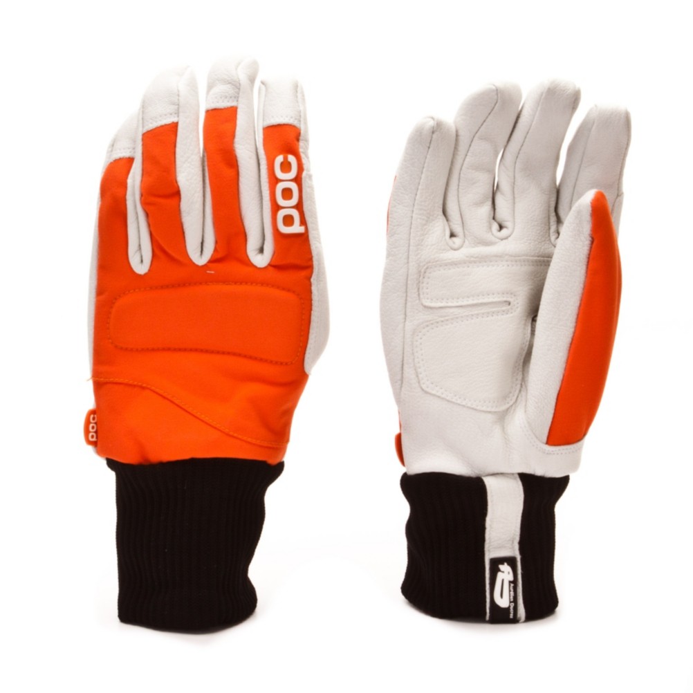 POC Wrist Freeride Gloves, Orange, swatch