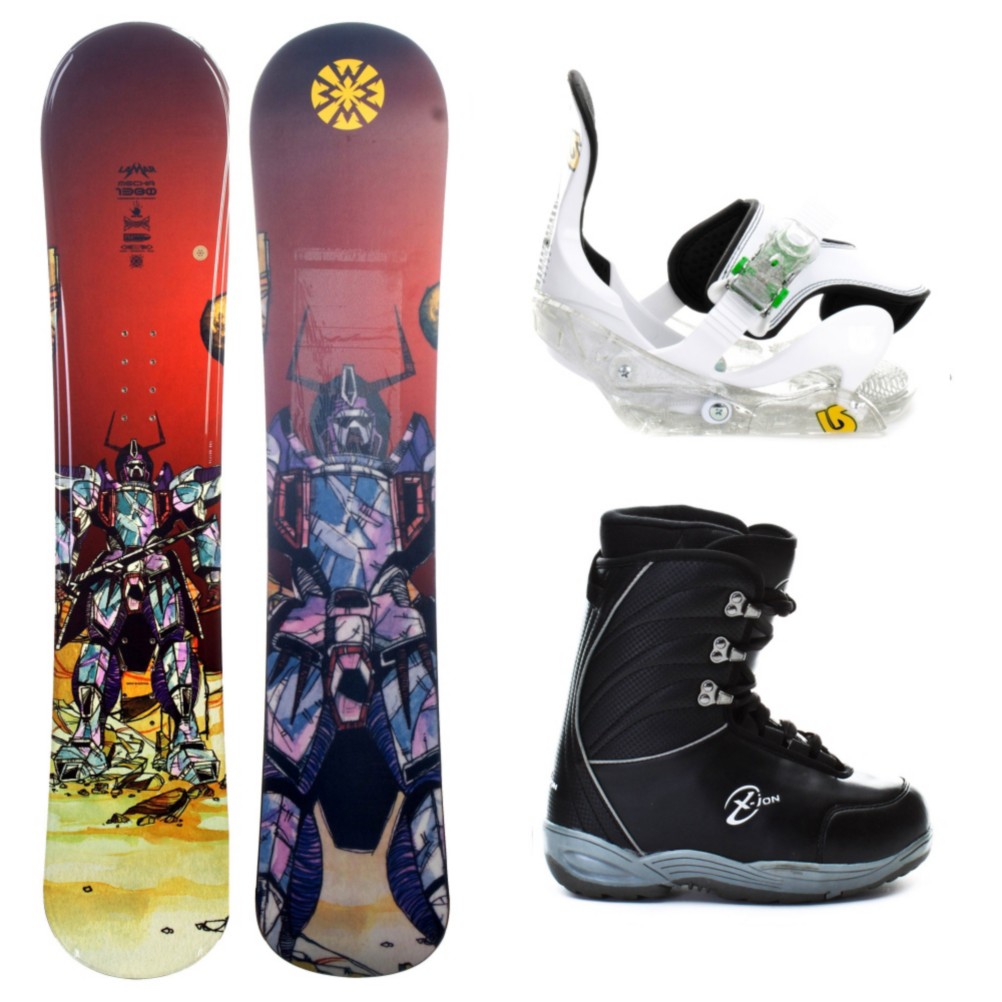 Lamar Lamar Mecha Snowboard Package by Lamar