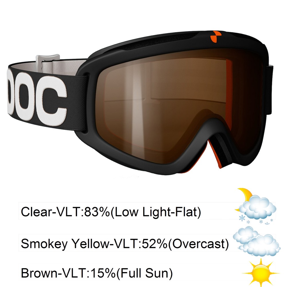 POC Iris Comp Medium Goggles 2013, Black-Blue, medium