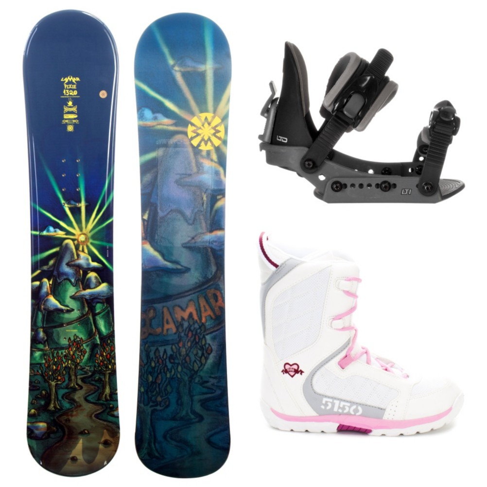 Lamar Lamar Pixie Snowboard Package by Lamar