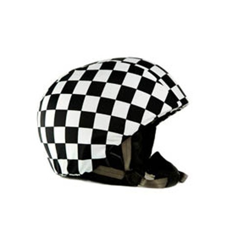 Active Helmets Cracked Helmet Cover, Black-White, swatch