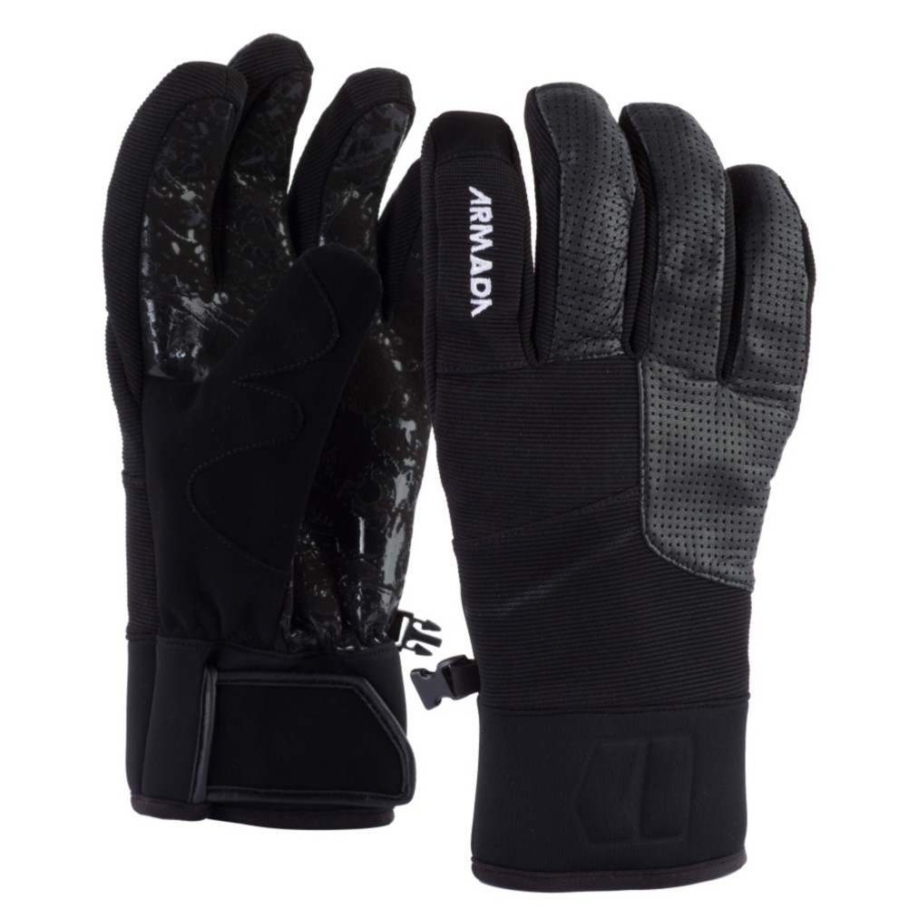 Armada Double Gloves, Black, medium
