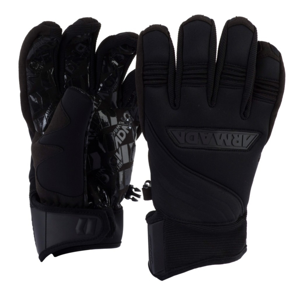 Armada Throttle Pipe Gloves, Black, medium