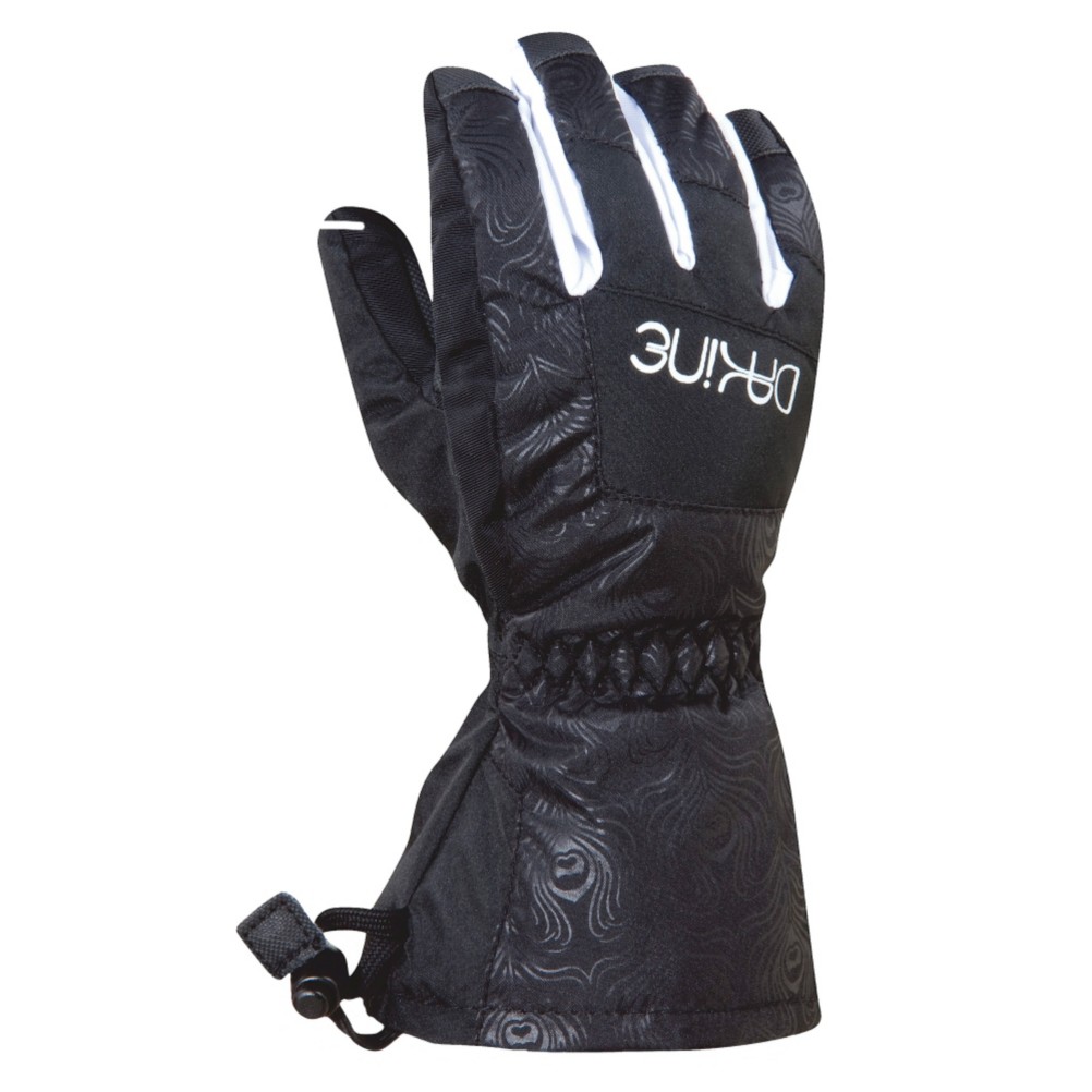 Dakine Yukon Kids Gloves, Black Emboss, swatch