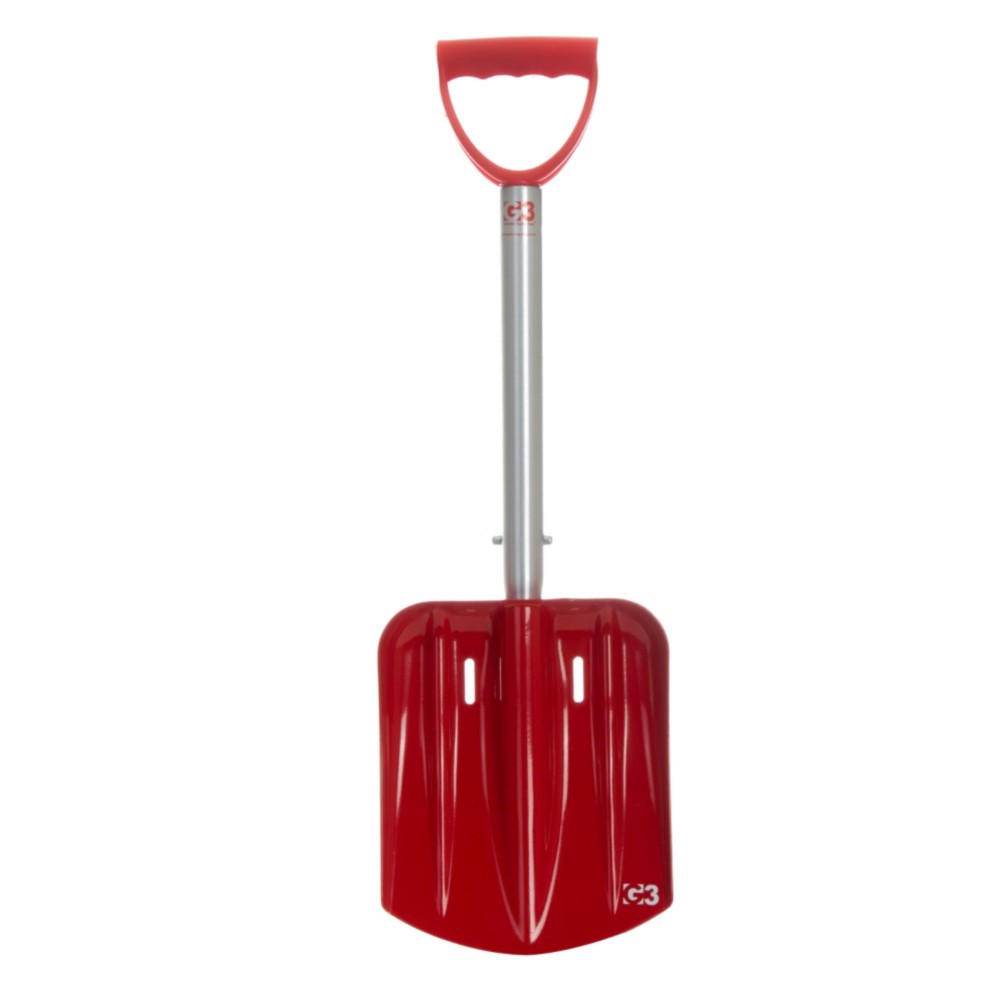 G3 Spadetech D-Handle Shovel 2013, Red, medium