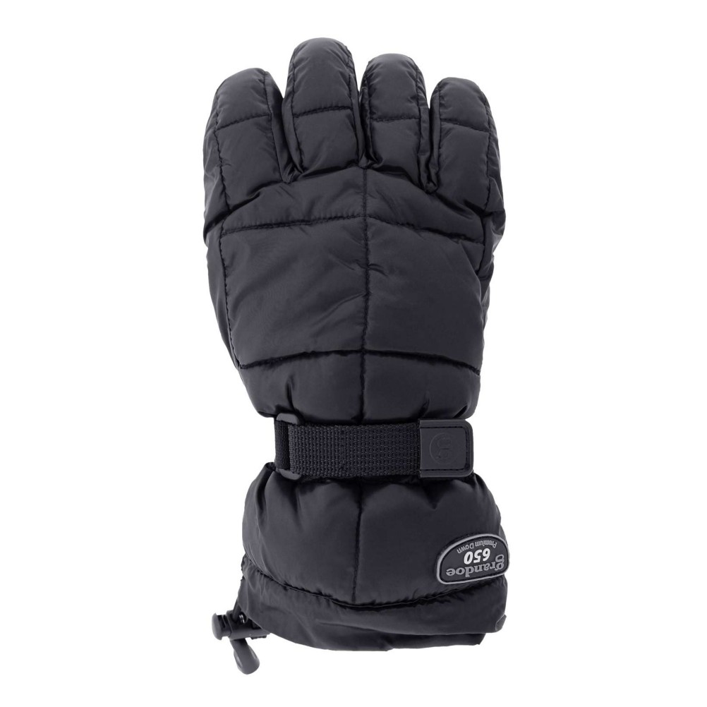 Grandoe Mother Goose Womens Gloves, Black Pack Lite, medium