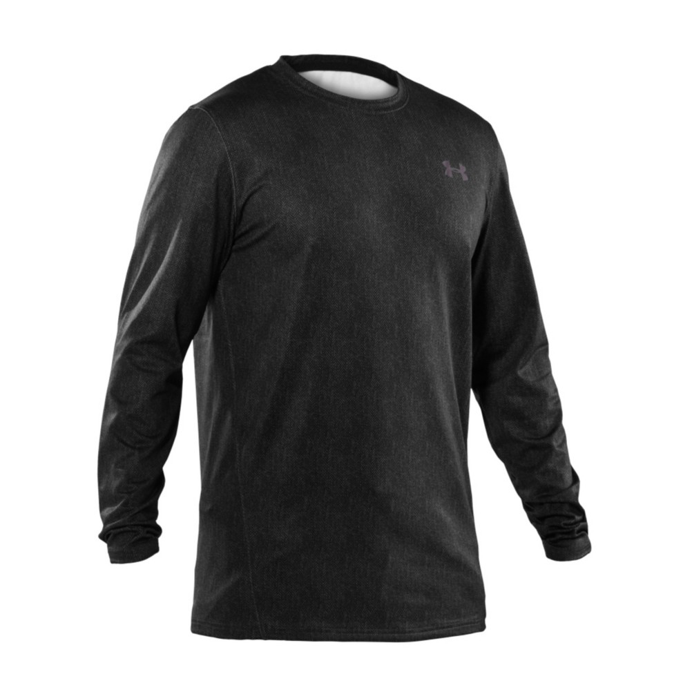Under Armour EVO ColdGear Printed Crew Mens Long Underwear Top