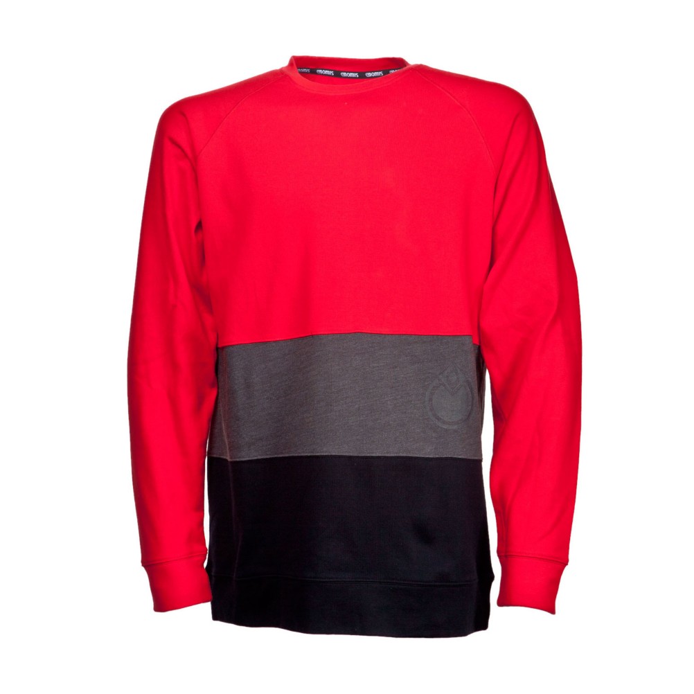 Nomis Era Long Sleeve Jersey Shirt, Electric Red, medium