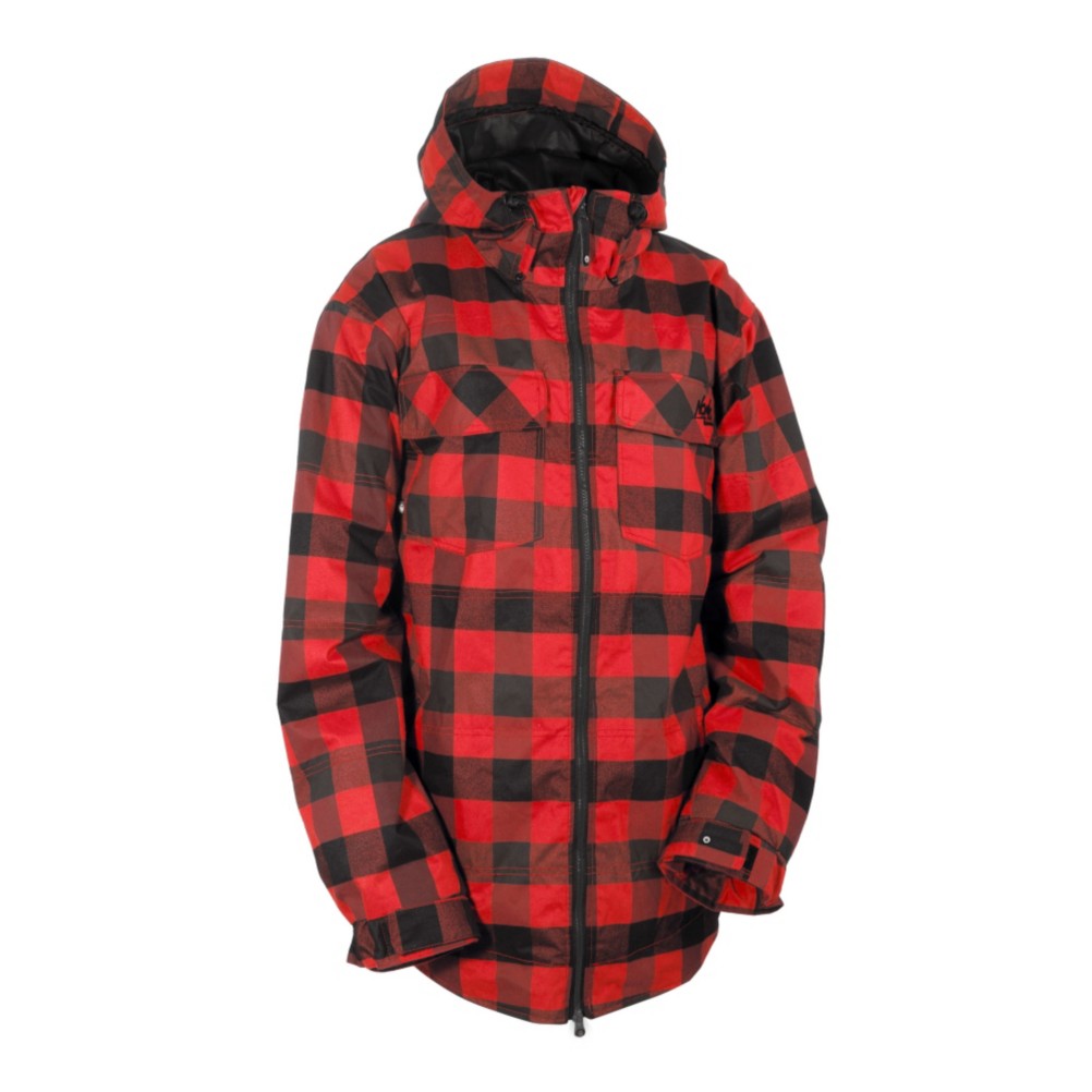 Nomis Flannel Mens Shell Snowboard Jacket 2012
